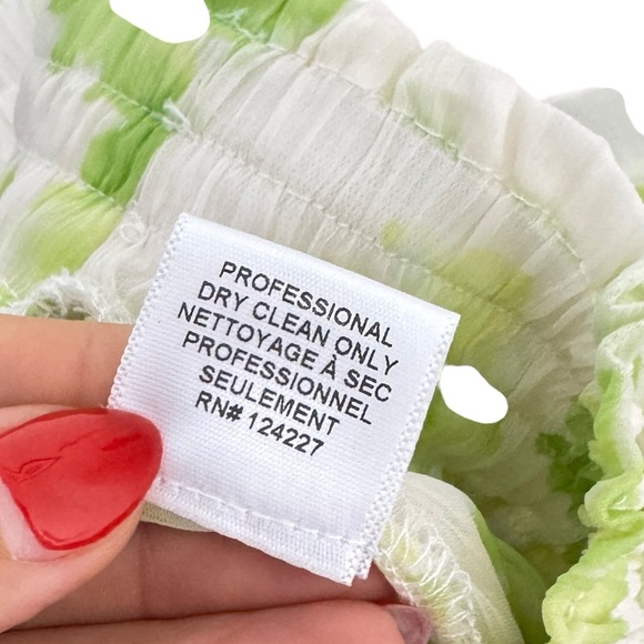 MISA Los Angeles Marion Skirt Honeydew Blossom - Picture 9 of 11